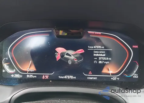 2022 BMW 430I Gran Coupe z USA, uszkodzony, nr VIN WBA63AV08NFM01152